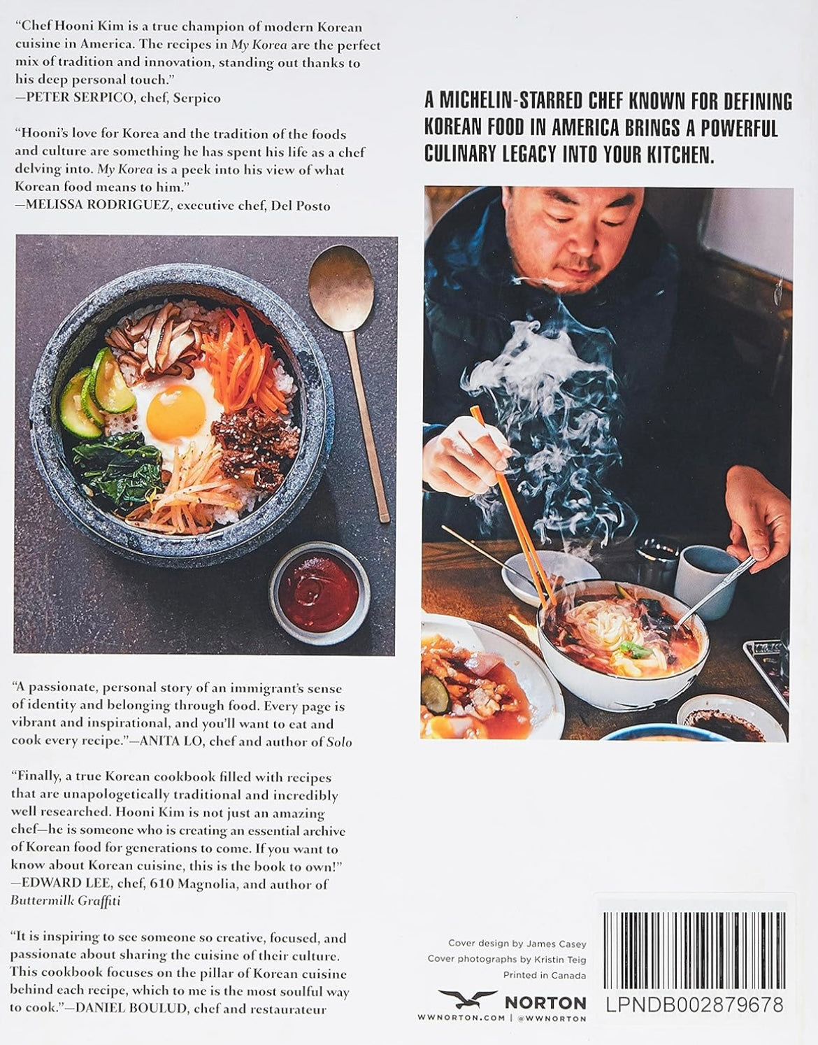 My Korea - Chef Hooni Kim's Cookbook (Autographed)