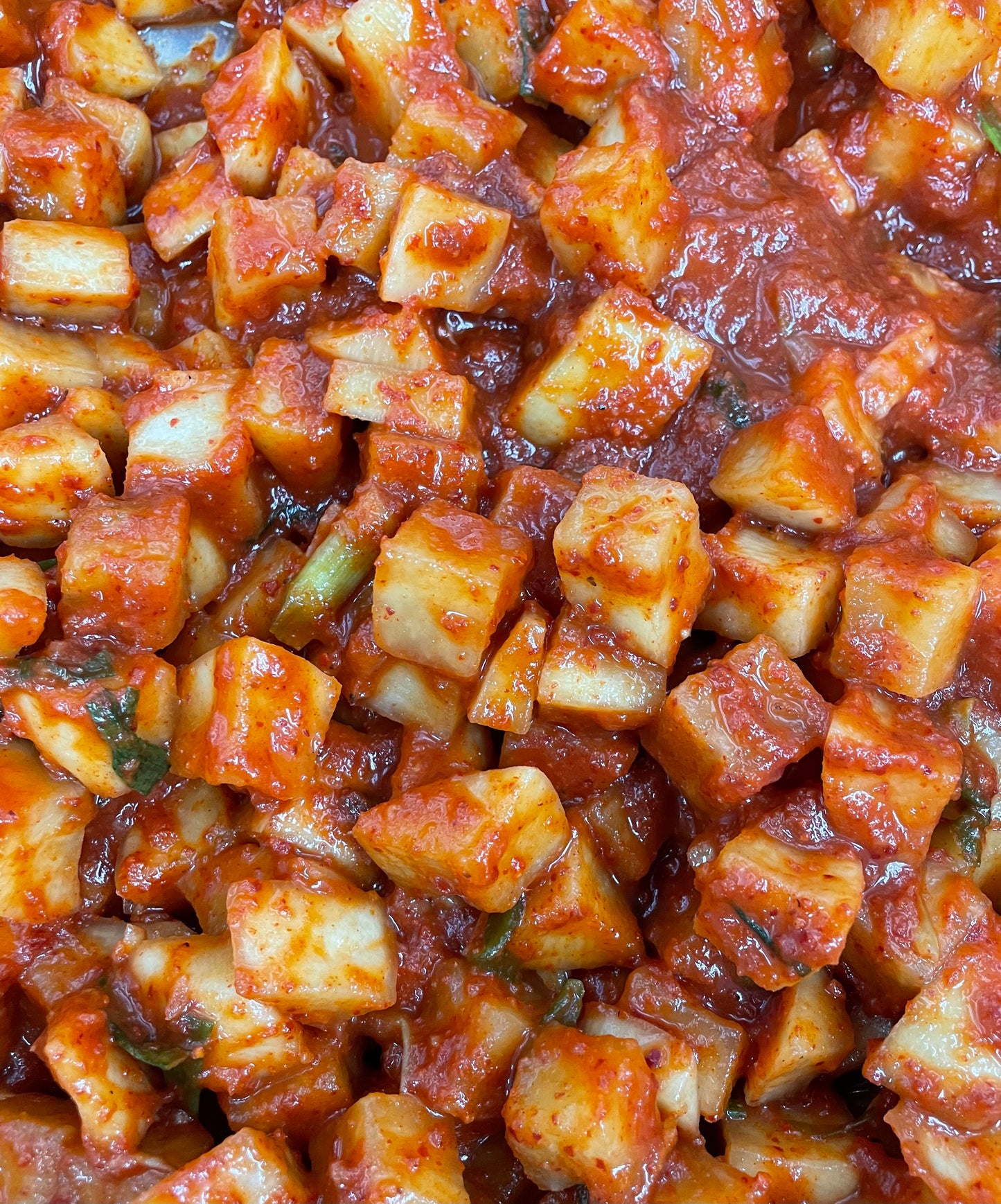 Radish Cube Kimchi (Kkakduggi)