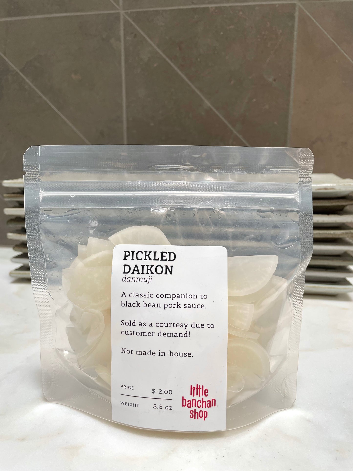 Pickled Daikon (Dan-mu-ji)