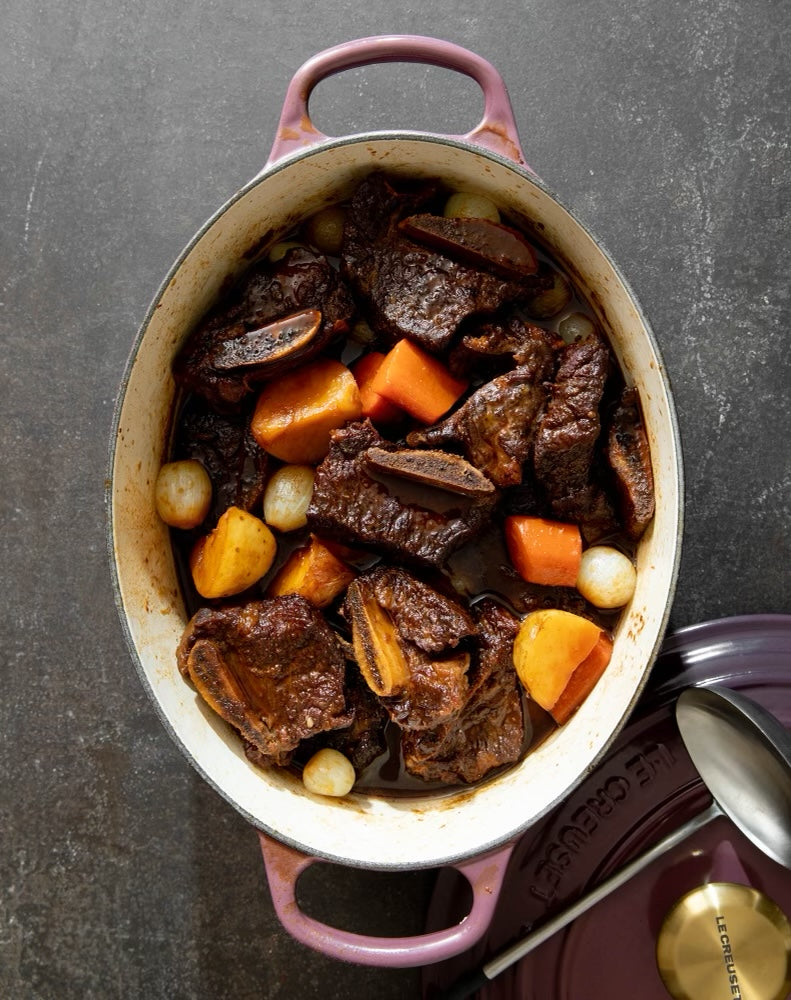 Braised Beef Short Ribs with Potatoes & Carrots